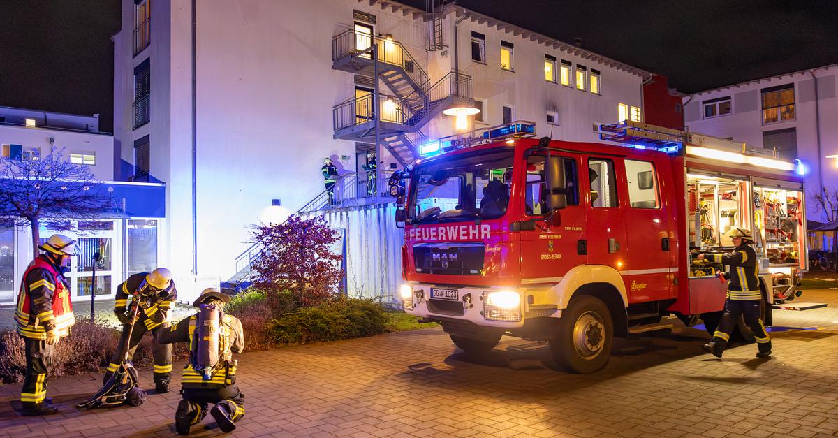 Feuer bricht in Groß Gerauer Altenheim aus